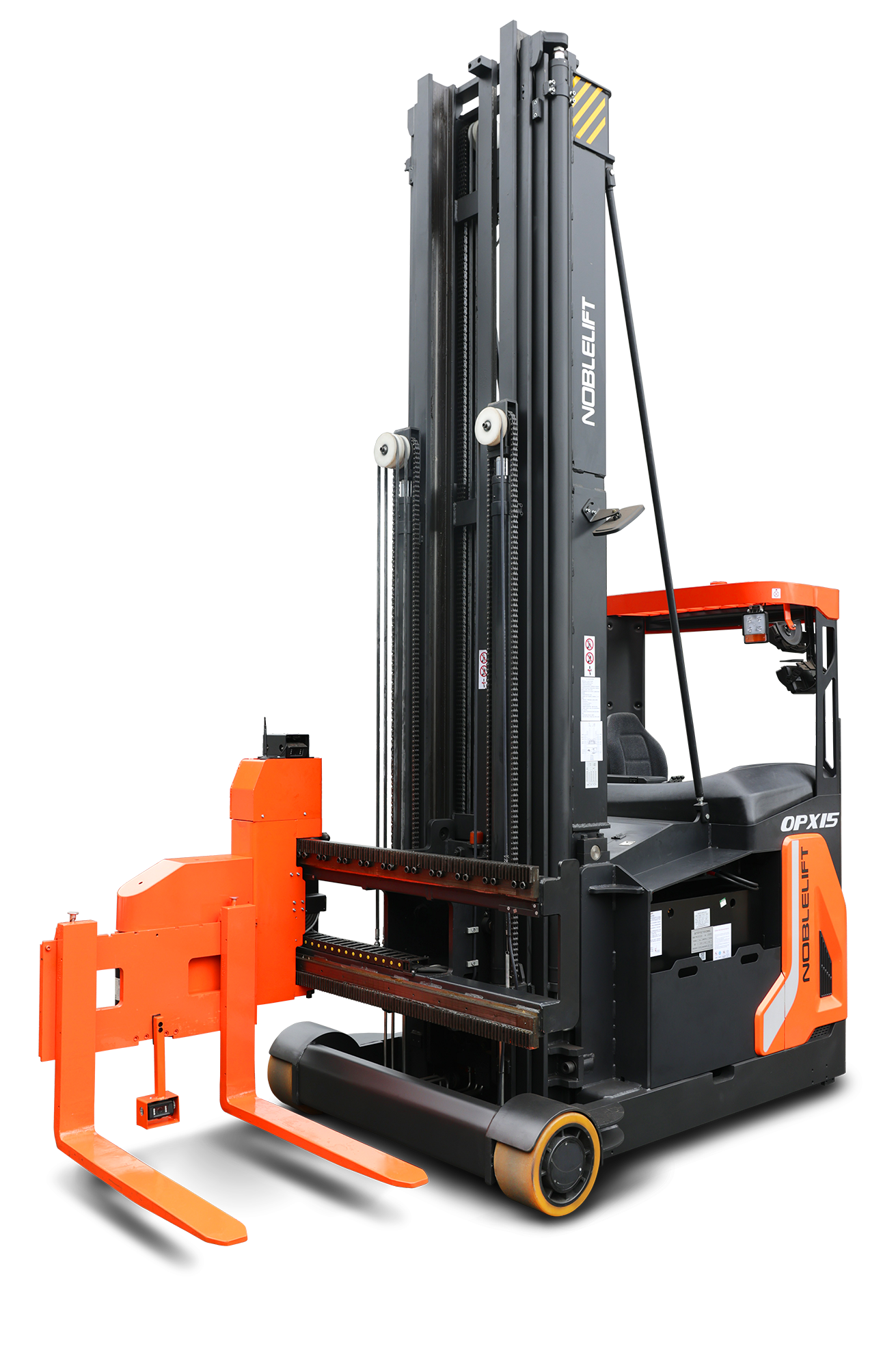 Xe nâng 3 chiều OPX15 Noblelift (Kho hẹp)