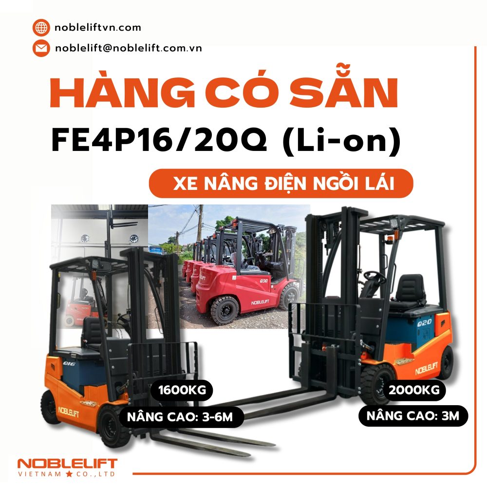  Xe nâng ngồi lái FE4P16Q & FE4P20Q (Li-on)